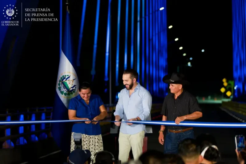 Two New Bridges Inaugurated in Eastern El Salvador by President Bukele
