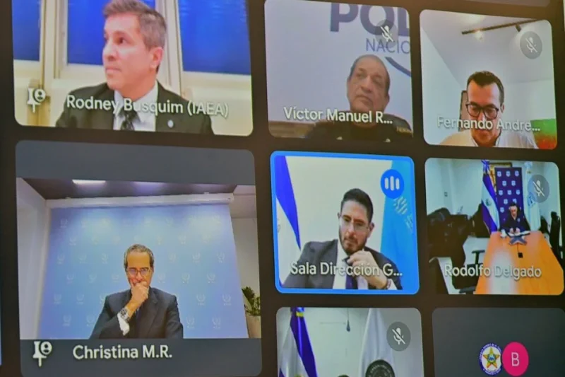 Nuclear Energy Leader Rafael Grossi Holds Virtual Talks with El Salvador Officials