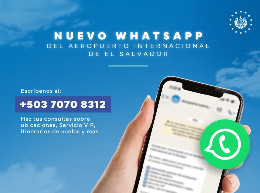 Airport El Salvador Information – Official WhatsApp Number